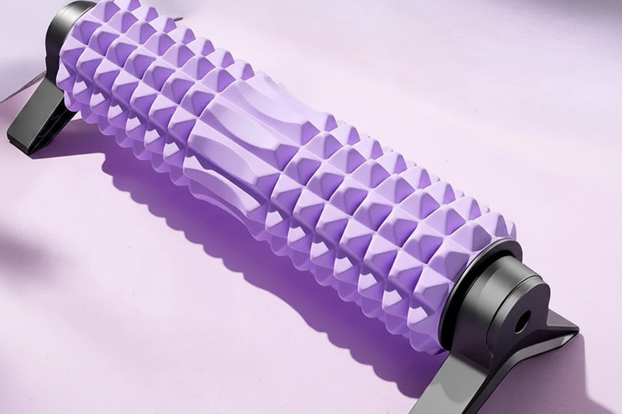 Spiked Foam Massage Roller – Deep-Tissue Muscle Relaxation Tool for Legs, Back and Recovery, Ideal for Fitness, Stretching and Home Massage