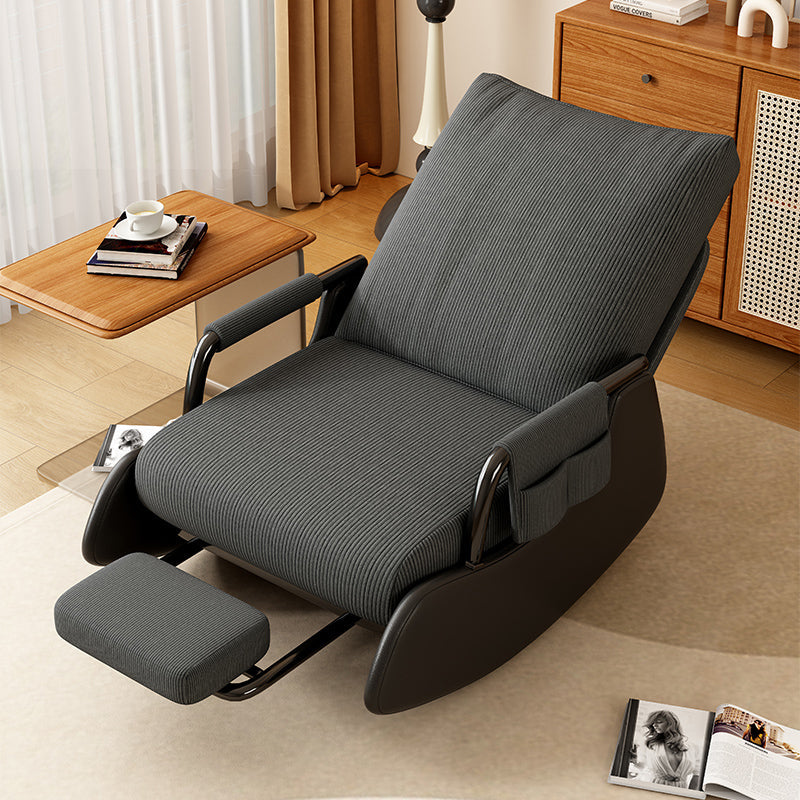 Adjustable Lazy Rocking Chair – Ergonomic Foldable Recliner for Living Rooms, Balconies and Lounges with Comfortable Resting and Relaxation Support