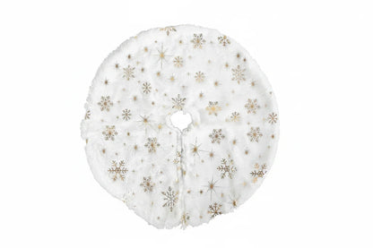 Christmas Tree Skirt – Premium 38/40cm Decorative Tree Base Carpet for Holiday Parties, Living Rooms and Festive Home Displays