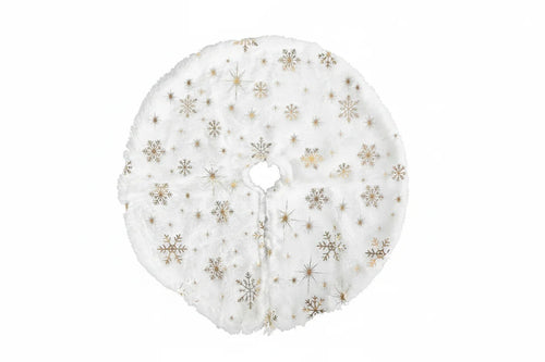 Christmas Tree Skirt – Premium 38/40cm Decorative Tree Base Carpet for Holiday Parties, Living Rooms and Festive Home Displays