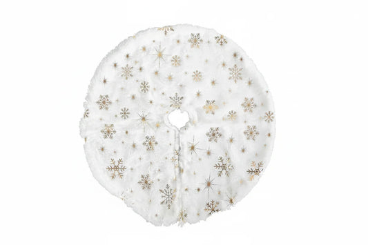 Christmas Tree Skirt – Premium 38/40cm Decorative Tree Base Carpet for Holiday Parties, Living Rooms and Festive Home Displays