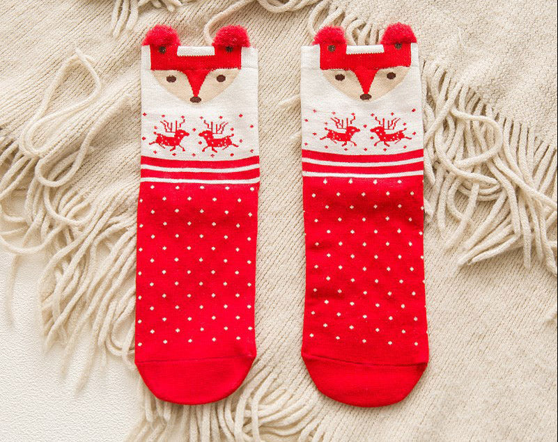 Cartoon Christmas Sock Ornaments – Festive Hanging Decorations for Christmas Trees, Gifts, Home Displays and Holiday Parties