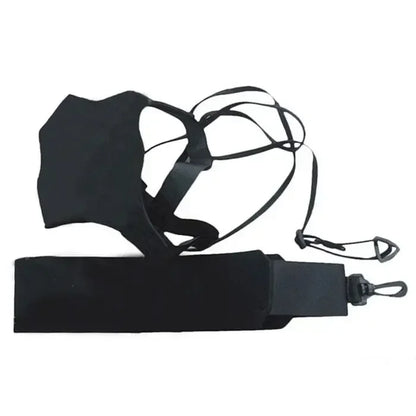 Soccer Kick Trainer Belt – Adjustable Solo Football Training Aid for Kids and Adults to Improve Passing and Ball Control
