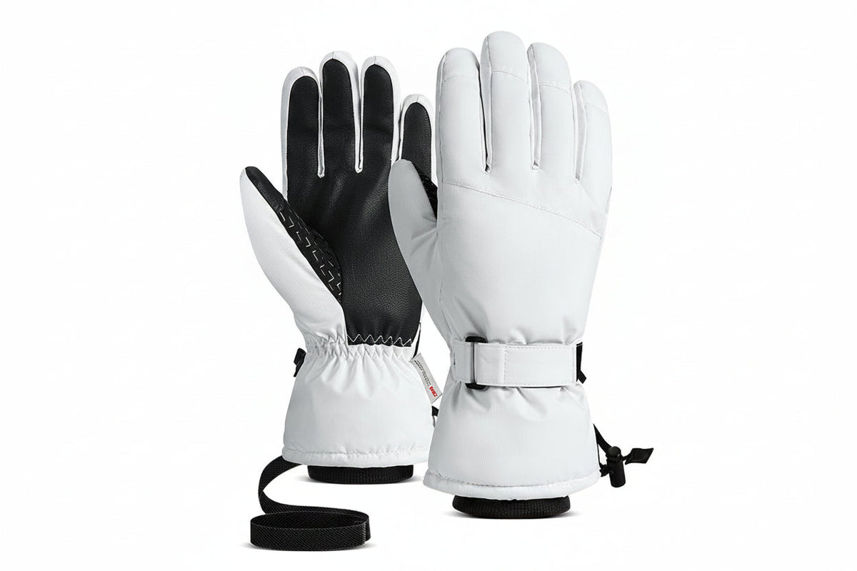 Winter Ski Gloves - Waterproof Windproof Thermal Snowboard and Motorcycle Riding Gloves for Men and Women, Lightweight Cold Weather Protection
