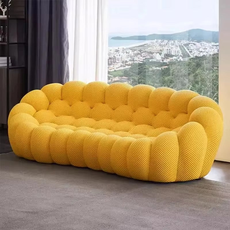 Modern Nordic Bubble Sofa – Luxury Football Inspired 3 Seater Couch for Stylish Living Room Comfort and Contemporary Home Decor