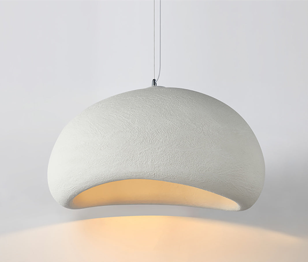 Japanese Wabi Sabi LED Chandelier-Modern Pendant Light for Dining Rooms Bedrooms and Designer Interior Decor