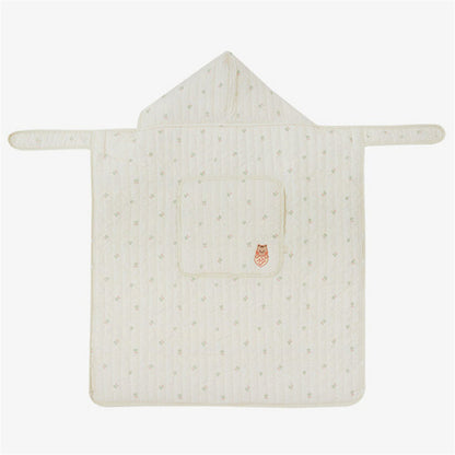 Fleece Baby Sling Cover – Hooded Infant Carrier Blanket for Warm Winter Travel and Newborn Protection