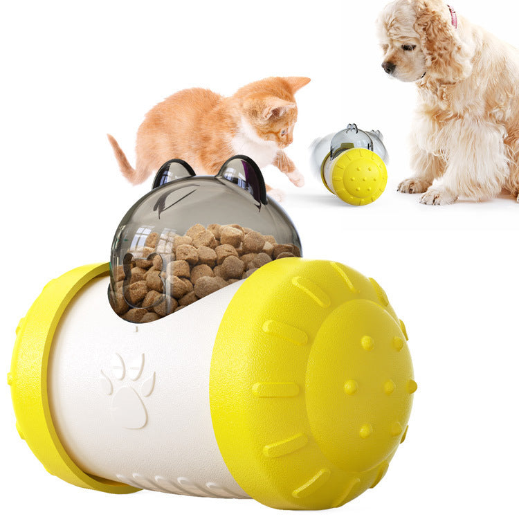 Treat Dispensing Dog Puzzle Toy - Interactive Food Reward Ball for Dogs and Cats, Boredom Relief and Enrichment Play