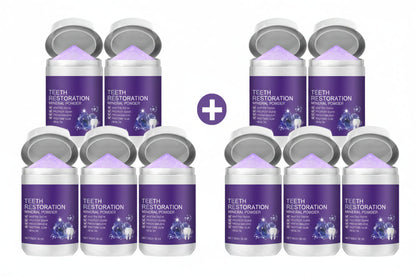 Teeth Restoration Mineral Powder – Advanced Tooth Repair Powder for Enamel Care, Whitening and Stronger Healthy Looking Teeth.