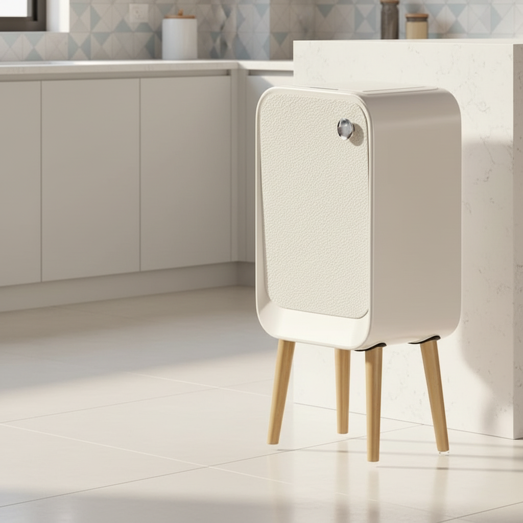 Automatic Sensor Trash Can – Smart Touchless Electric Garbage Bin for Kitchens, Bedrooms and Hygienic Modern Home Cleaning