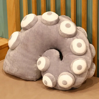 Octopus Tentacle Plush Pillow – Funny Soft Throw Cushion with Realistic Tentacles for Bedroom Decor, Gifts and Cozy Relaxation