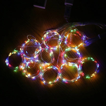 LED Icicle Curtain Lights – 1000 LED Waterproof Outdoor Christmas Fairy Lights with Remote for Homes and Events