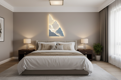 Mountain Sunset Wall Lamp – Modern 3D LED Landscape Light for Living Rooms, Bedrooms and Artistic Home Decoration