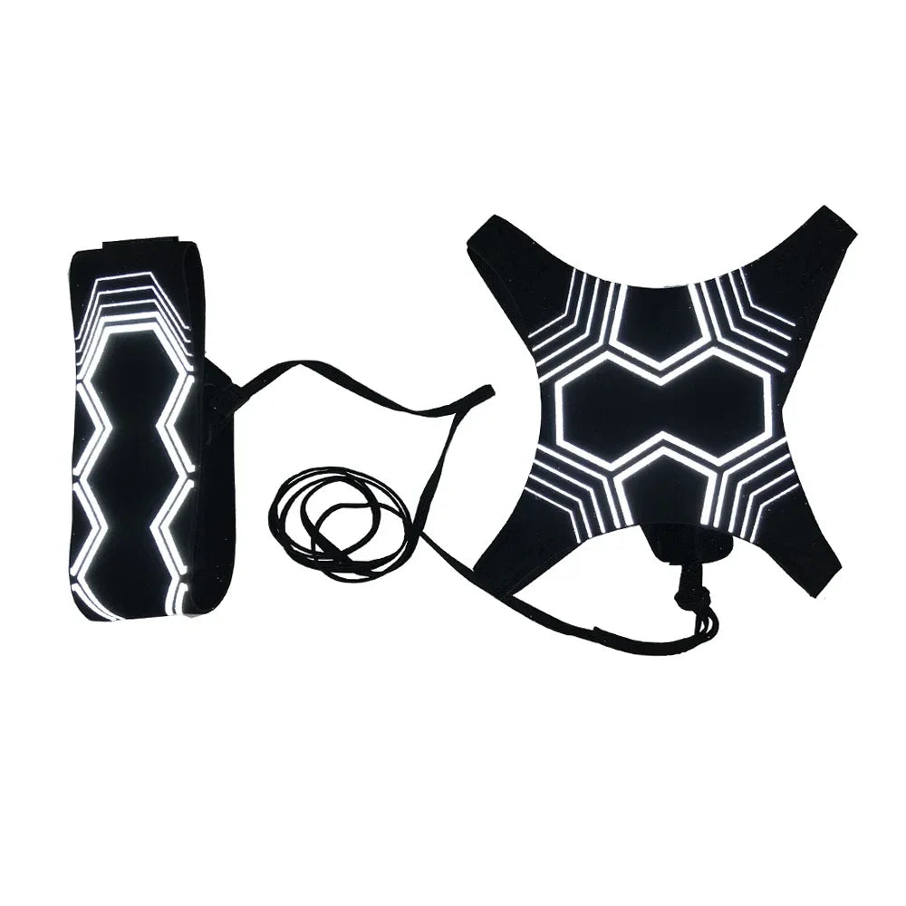 Soccer Kick Trainer Belt – Adjustable Solo Football Training Aid for Kids and Adults to Improve Passing and Ball Control