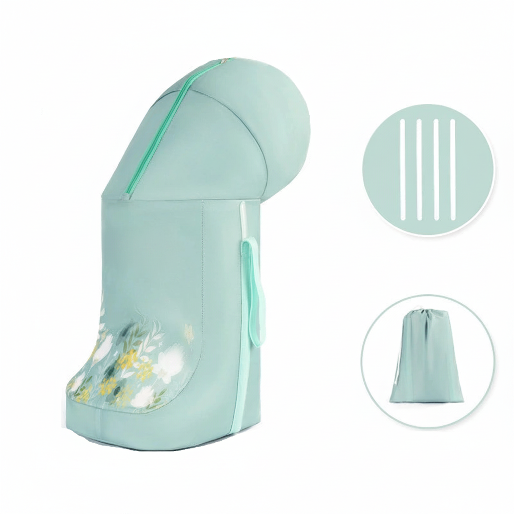Portable Foot Soaking Basin - Foldable Calf Insulation Bath Bucket for Home Spa and Relaxation Therapy