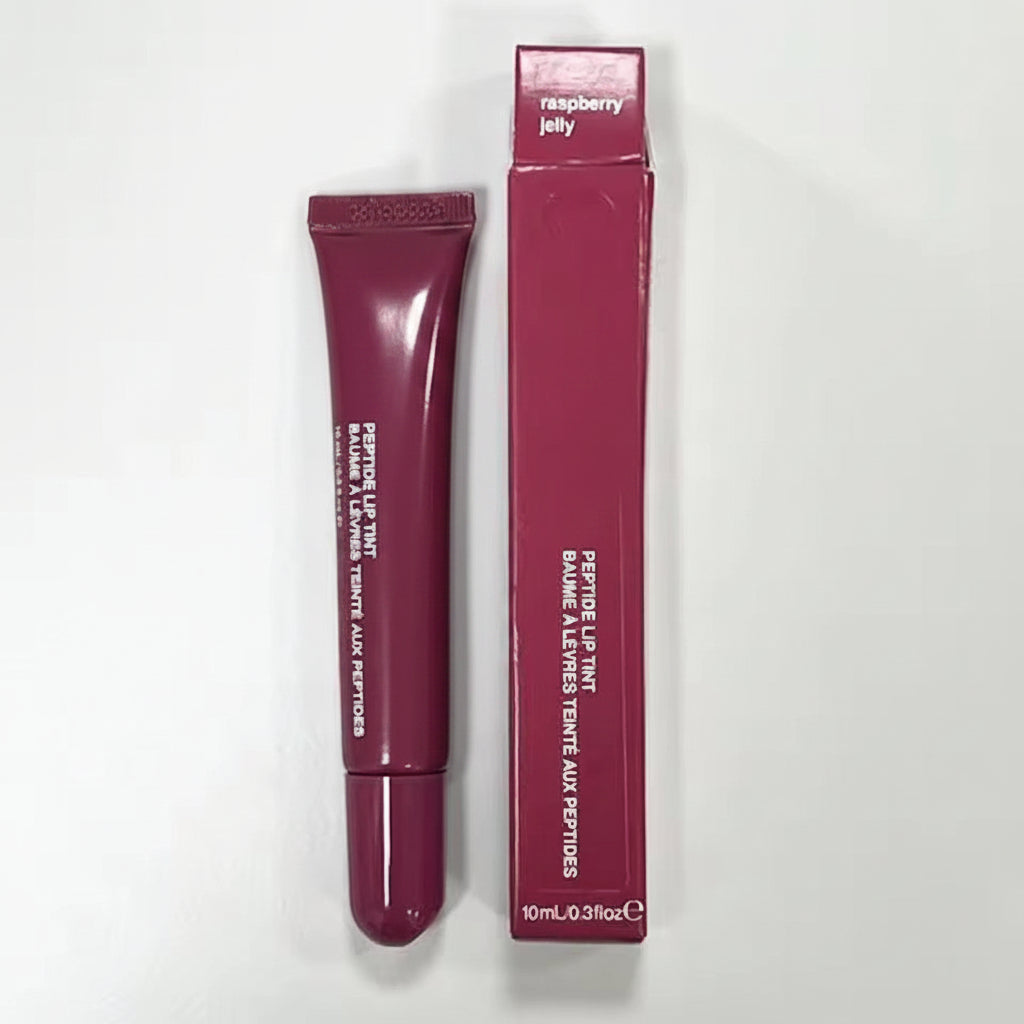 Peptide Lip Tint Gloss – Nourishing Hydrating Tinted Lipstick with Buildable Color, Moisturizing Shine and Long-Lasting Makeup Finish