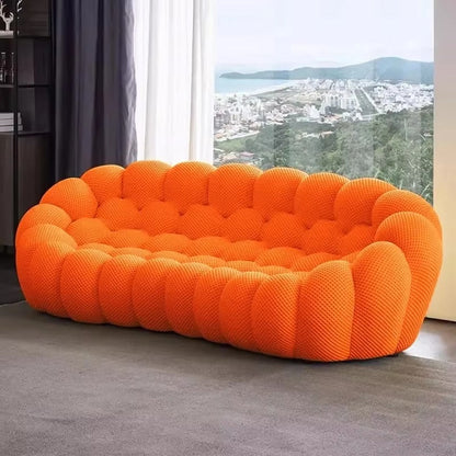 Modern Nordic Bubble Sofa – Luxury Football Inspired 3 Seater Couch for Stylish Living Room Comfort and Contemporary Home Decor
