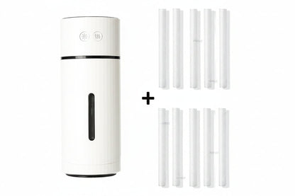 Wireless USB Air Humidifier - Rechargeable Aromatherapy Diffuser with Ultrasonic Cool Mist for Bedrooms, Offices and Relaxation