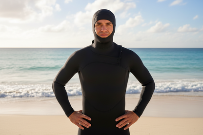 Neoprene Diving Hood – 3mm/5mm Stretchy Thermal Wetsuit Cap for Men and Women, Cold Water Scuba Diving, Swimming, Snorkeling and Surfing