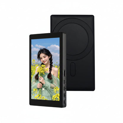 Wireless Magnetic Selfie Monitor – Rear Camera Display Screen for Smartphone Vlogging, Live Streaming and Professional Video Recording