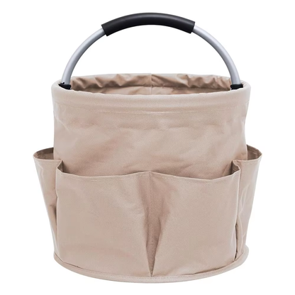 Large Capacity Folding Storage Organizer Bag – Utility Tote with Handle for Cleaning Supplies, Tools, Picnics and Daily Organization