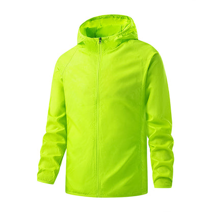 Waterproof Hiking Jacket - Lightweight Windproof Outdoor Raincoat for Men and Women, Camping, Climbing and Travel Adventures
