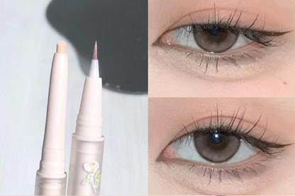 Double End Makeup Pen – Lying Silkworm Highlighter and Contour Stick for Bright Eyes and Natural Definition