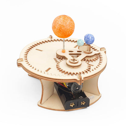 DIY STEM Science Kit – Wooden Car and Dinosaur Experiment Model for Hands-On Learning, Engineering Skills and Educational Play