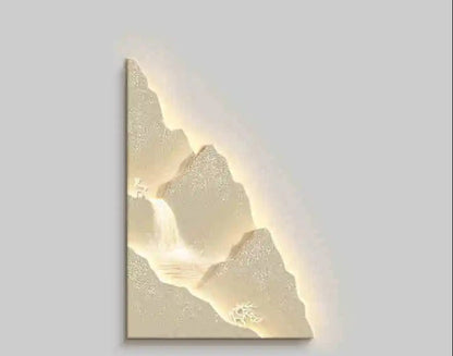 Mountain Sunset Wall Lamp – Modern 3D LED Landscape Light for Living Rooms, Bedrooms and Artistic Home Decoration