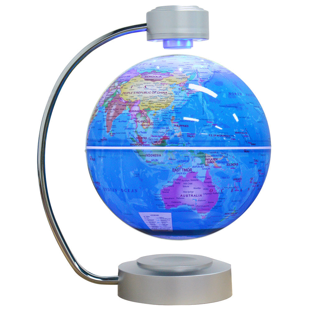 Magnetic Levitation Globe – 8-Inch Floating LED World Globe with Futuristic Display for Bedroom, Office, Home Decor and Educational Gifts