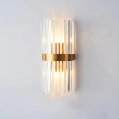 Luxury LED Wall Sconce – Modern Gold Indoor Wall Lamp for Living Room, Bedroom, Staircase and Designer Interiors