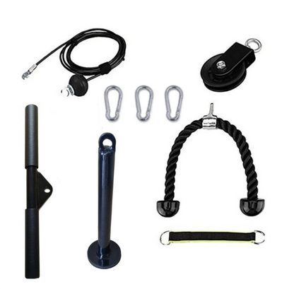 Home Gym Pulley System – Fixed Gantry Cable Block for Weight Lifting, Core Training and Full Body Resistance Workouts