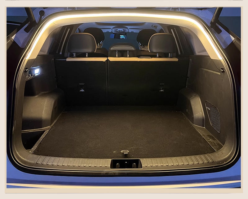 LED Car Trunk Light Strip - Automatic Sensor Tailgate Lighting for Interior Decoration, Enhanced Visibility and Stylish Ambience