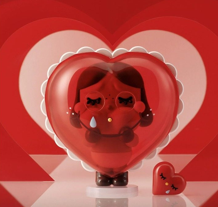 Crybaby Love Series Blind Box-Trendy Collectible Designer Toy for Valentine Gifts Surprise Unboxing and Display Decor