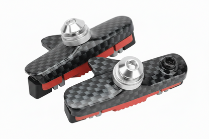 Road Bike Brake Pads – Lightweight Aluminum Alloy C Brake Shoes with Durable Rubber for Reliable Cycling Performance