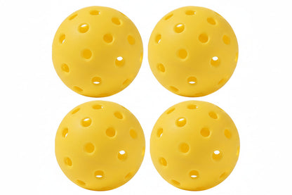 Outdoor Pickleball Balls – 40-Hole High-Performance Durable Pickleballs for Training, Practice Sessions, Recreation and Tournament Play