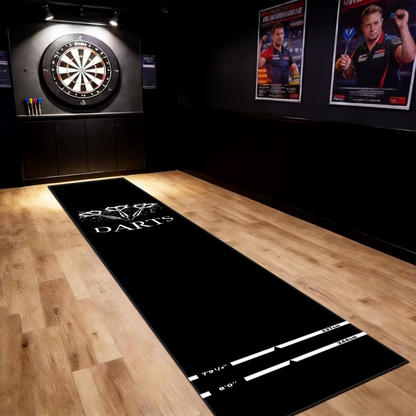 Dart Professional Training Mat – Wear-Resistant Easy-Care Throwing Line Carpet for Accurate Practice, Home Bars, Game Rooms and Dart Areas
