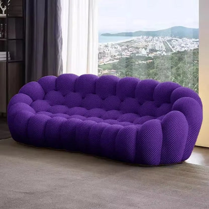 Modern Nordic Bubble Sofa – Luxury Football Inspired 3 Seater Couch for Stylish Living Room Comfort and Contemporary Home Decor