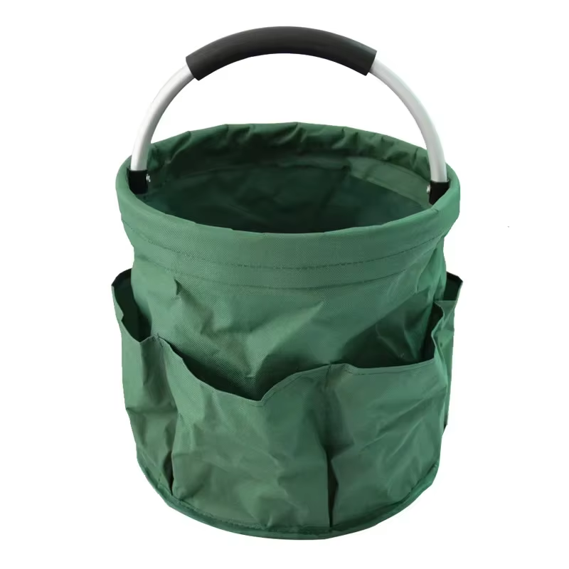 Large Capacity Folding Storage Organizer Bag – Utility Tote with Handle for Cleaning Supplies, Tools, Picnics and Daily Organization