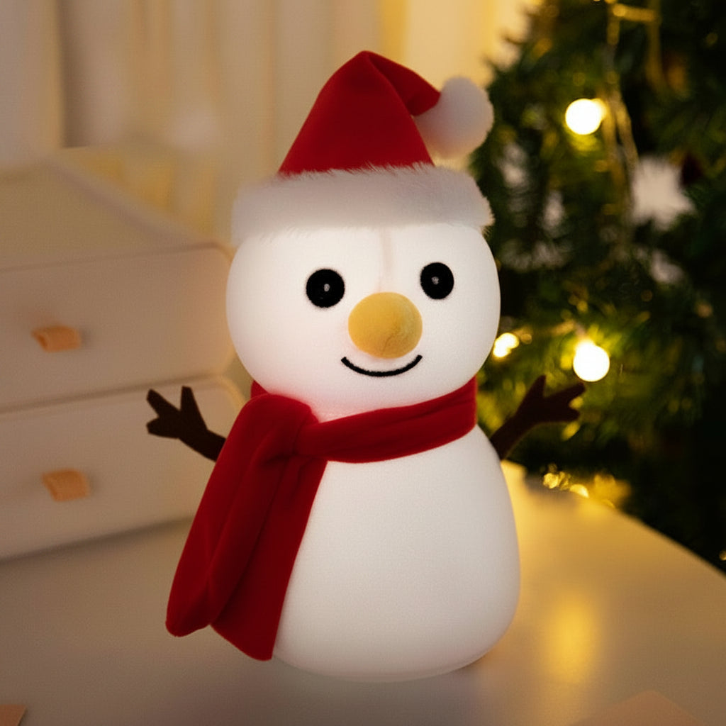 Animated Christmas Plush Doll – Musical LED Santa Snowman Reindeer Toy for Holiday Gifts and Festive Decor