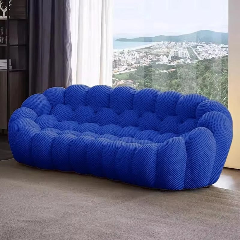 Modern Nordic Bubble Sofa – Luxury Football Inspired 3 Seater Couch for Stylish Living Room Comfort and Contemporary Home Decor