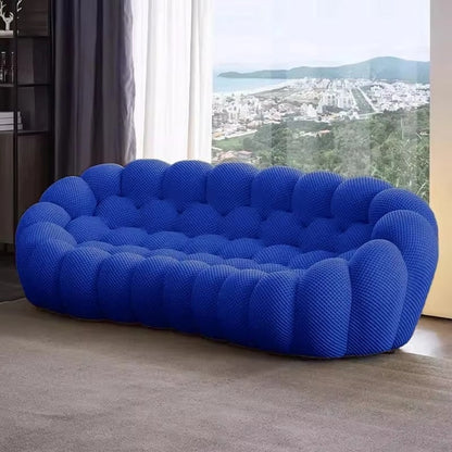 Modern Nordic Bubble Sofa – Luxury Football Inspired 3 Seater Couch for Stylish Living Room Comfort and Contemporary Home Decor