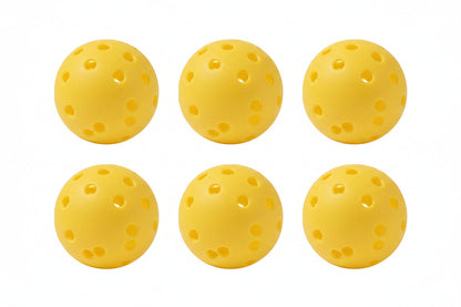 Outdoor Pickleball Balls – 40-Hole High-Performance Durable Pickleballs for Training, Practice Sessions, Recreation and Tournament Play