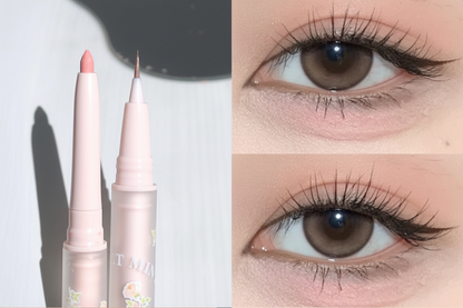Double End Makeup Pen – Lying Silkworm Highlighter and Contour Stick for Bright Eyes and Natural Definition