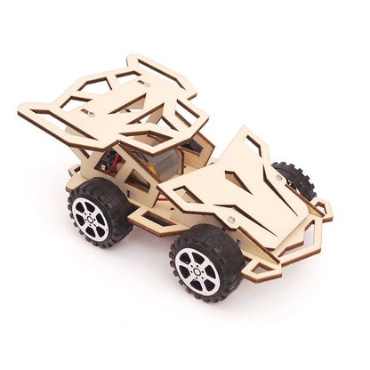 DIY STEM Science Kit – Wooden Car and Dinosaur Experiment Model for Hands-On Learning, Engineering Skills and Educational Play