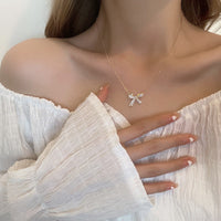 Bow Pendant Necklace 7
