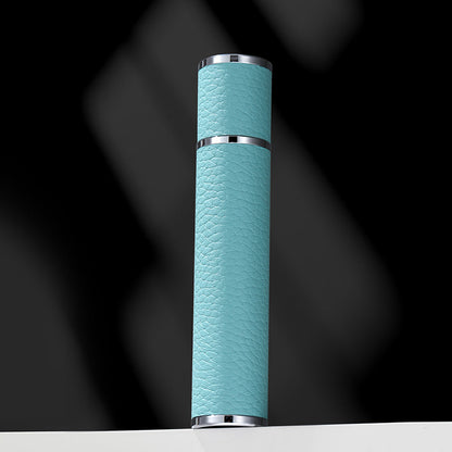 Portable Magnetic Perfume Atomizer – 10ml Leather Travel Fragrance Spray Bottle with Tight Seal for Boarding, Handbags and Stylish Gifts