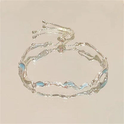 Elegant Crystal Flower Bracelet – Sparkling Zircon Floral Chain Jewelry for Women and Girls, Y2K Sweet Style Accessory for Weddings, Parties and Gifts