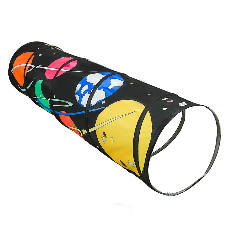 Kids Pop-Up Play Tent Set - Portable Crawling Tunnel and Ball Pool Playhouse for Indoor Outdoor Educational Fun