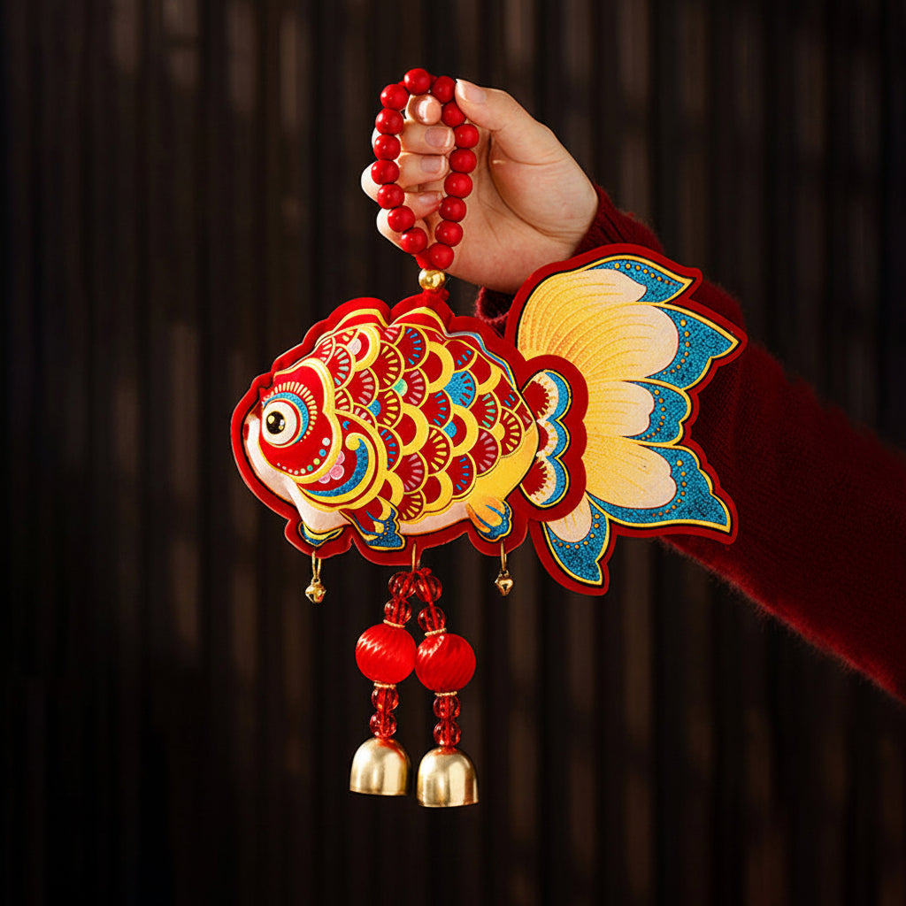 Chinese New Year Horse Hanging Decor – Spring Festival Door Pendant for Lucky Home, Office and Party Decorations